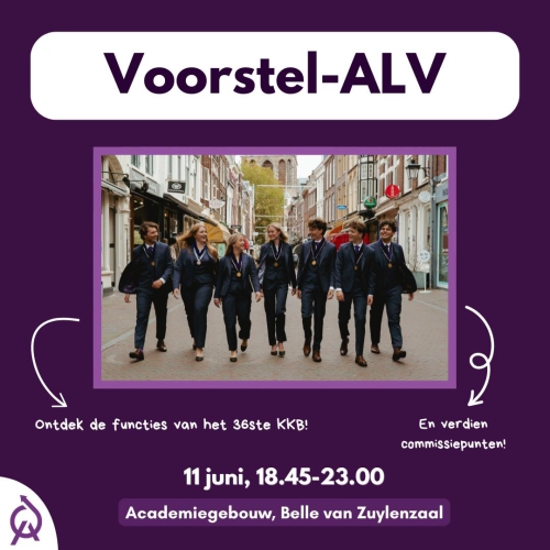 Fysieke stukken Voorstel ALV